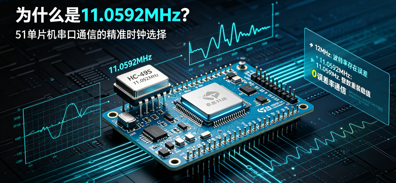 11.0592MHz晶振与51单片机为何是黄金搭档？