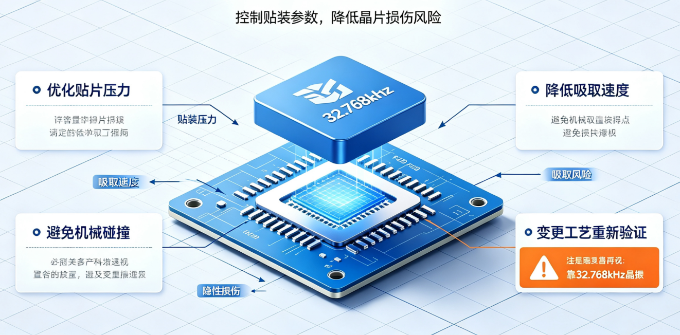 32.768kHz晶振使用注意事项：安装、清洗与振动防护指南