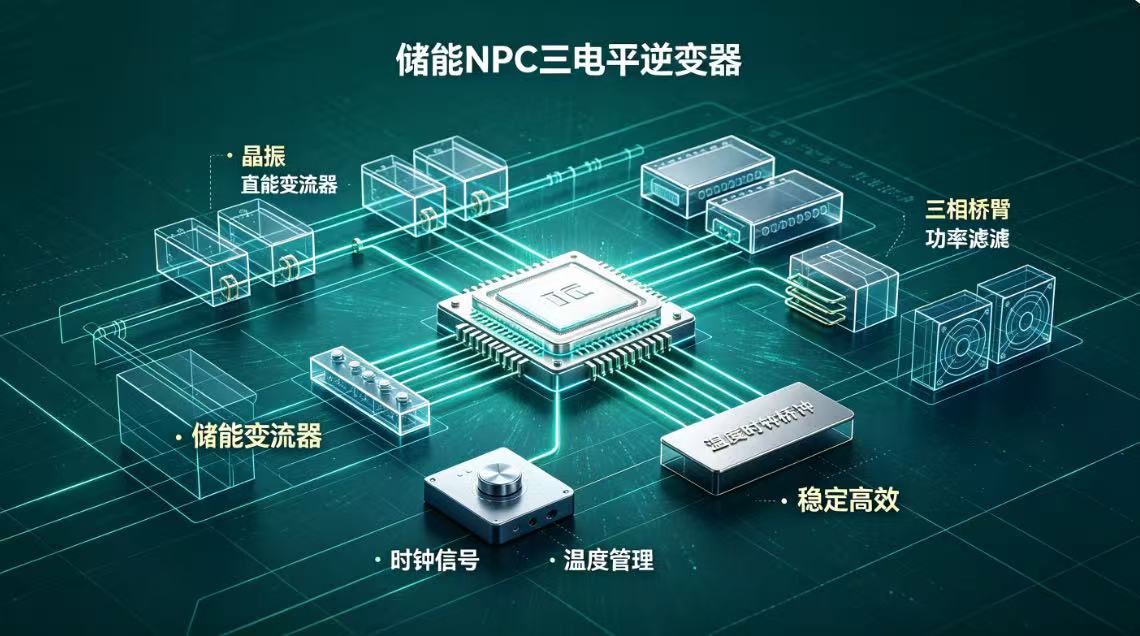  晶振在储能NPC系统中的作用与选型指南：高精度有源晶振方案
