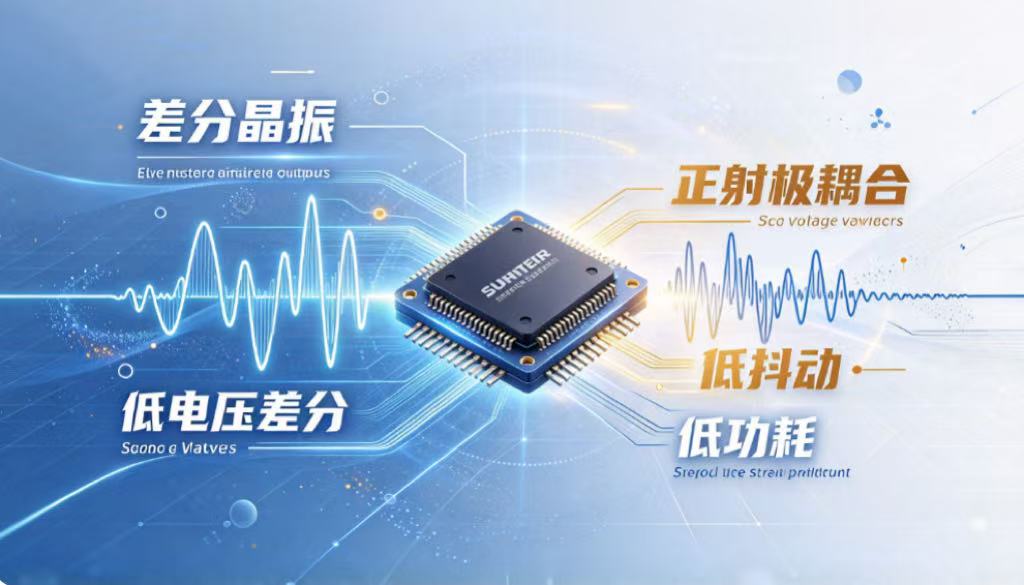 差分晶振输出波形解析：PECL与LVDS输出模式对比